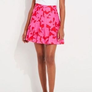Vineyard Vines Bright Pink Patterned Skirt